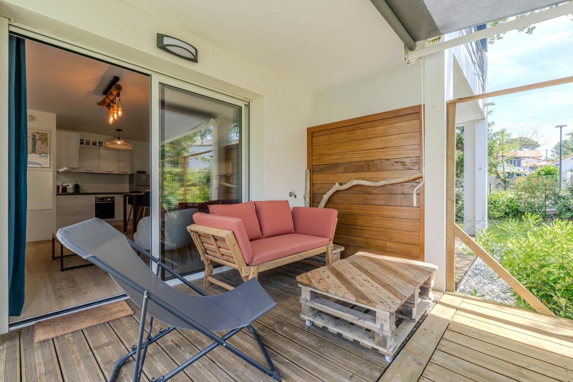 Atlantic Selection - Le Duna - Ambiance Zen Avec Terrasse & Parking Capbreton Luaran gambar